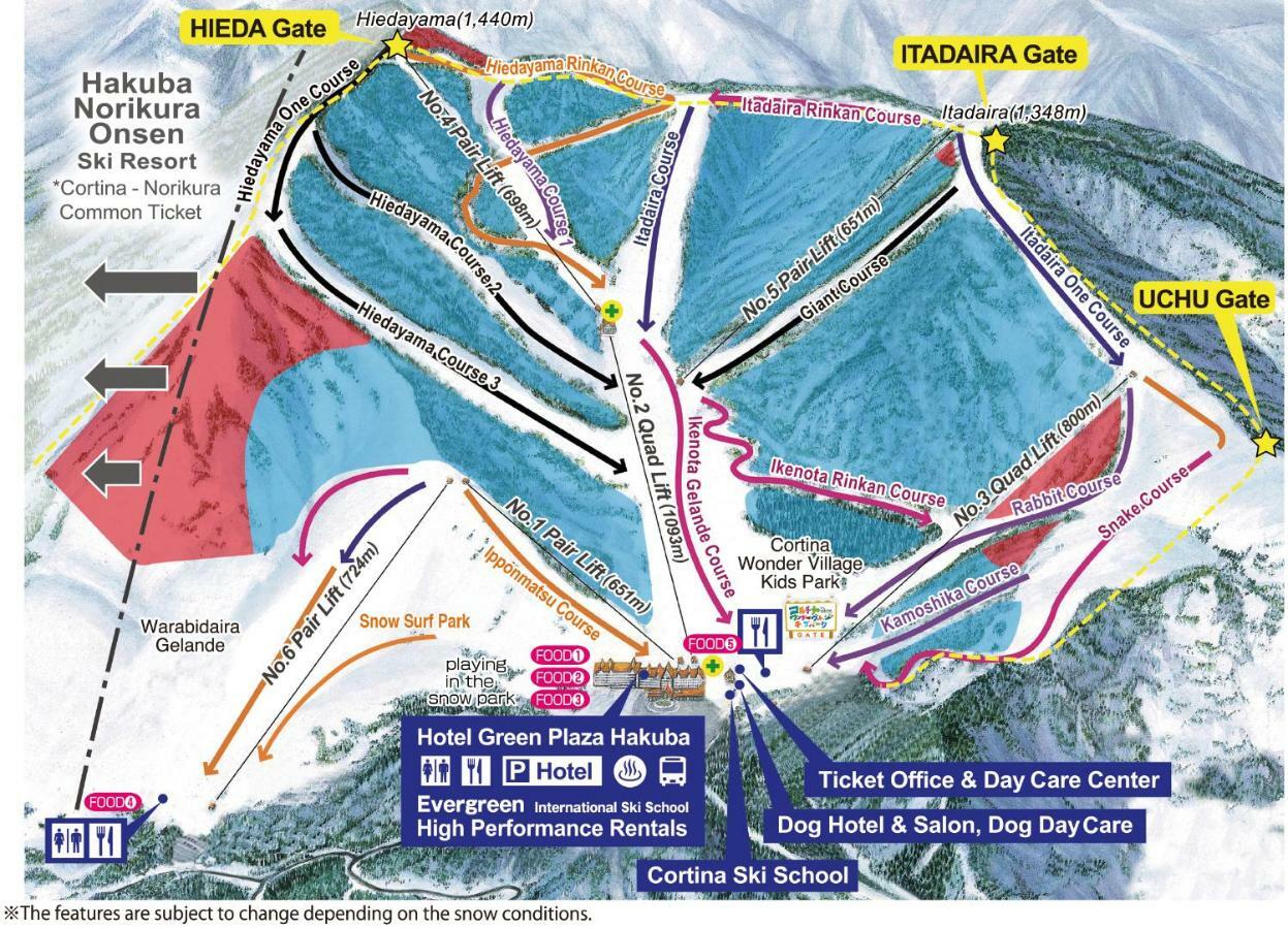 Otari Hotel Green Plaza Hakuba מראה חיצוני תמונה